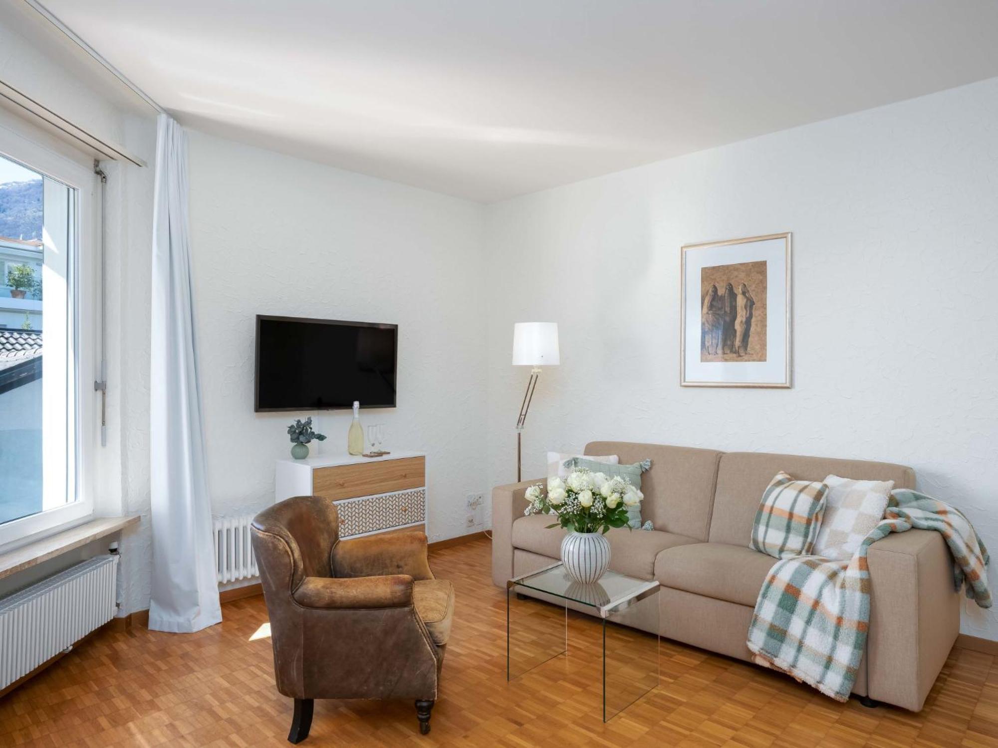 Apartment Junior Suite Classic-21 By Interhome 아스꼬나 외부 사진